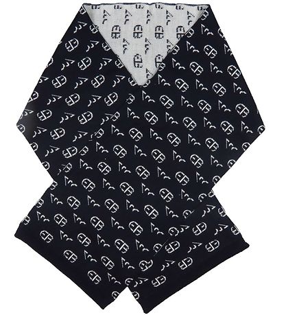 Emporio Armani Gaveæske - Hue/Halstørklæde - Uld - Blue Navy