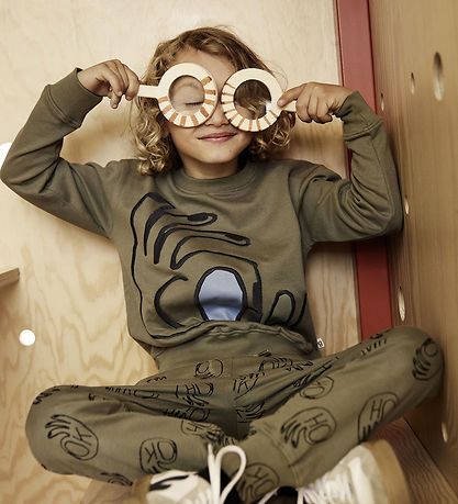 Soft Gallery Sweatshirt - SgBaptiste - Deep Lichen Green