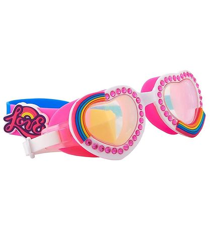 Bling2o Svømmebriller - All You Need Is Love - Rainbow Love
