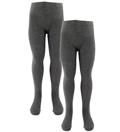 Name It Strømpebukser - Noos - Rib - NknPantyhose - 2-pak - Dark