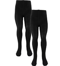 Name It Strømpebukser - Noos -  NknPantyhose - 2-pak - Sort