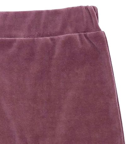 Smallstuff Velourbukser - Dark Rose