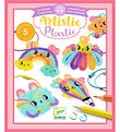 Djeco Kreasæt - 5 stk - Kawaii Nøglering