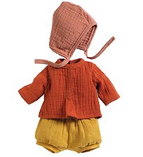 Djeco Dukketøj - Mandarine - Orange/Gul/Rosa