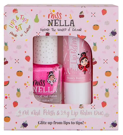 Miss Nella Læbepomade og Neglelak - Duo nr. 4