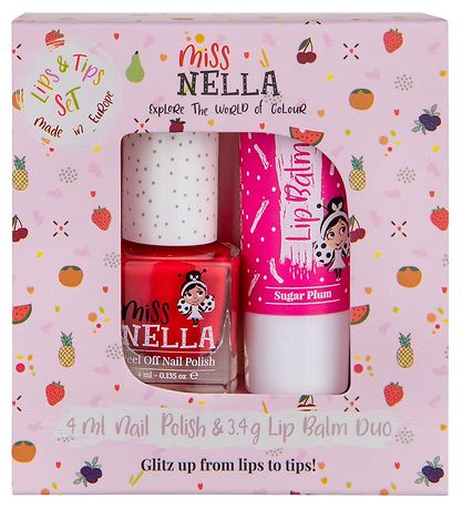 Miss Nella Læbepomade og Neglelak - Duo nr. 2