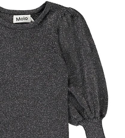 Molo Bluse - Strik - Glenda - Space Grey