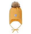 Reima Hue m. Fleece - Uld/Polyester - Murmeli - Amber Yellow m. 