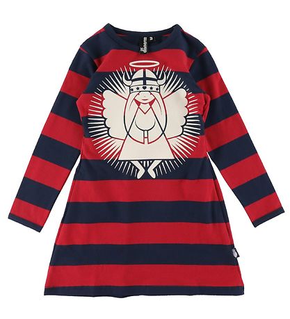 Danefæ Kjole - DaneNanna - Angel Freja - Rød/Navy 