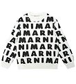 Marni Sweatshirt - Hvid m. Sort