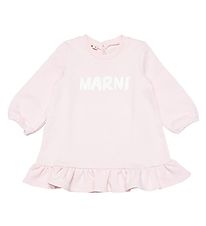 Robe en Molleton Marni - Rose av. Blanc