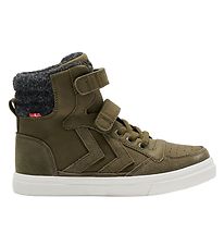 Hummel Vinterstøvler - Stadil Winter High Jr - Dark Olive