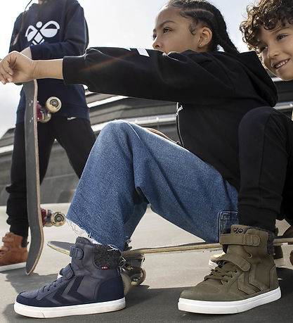 Hummel Vinterstøvler - Stadil Winter High Jr - Black Iris