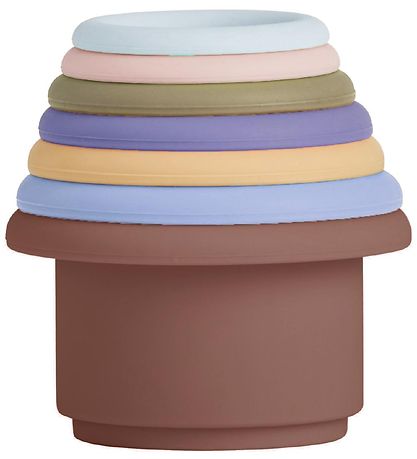 OYOY Stablekopper - Tawa Silikone - Caramel/Blue