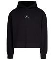 Jordan Hættetrøje - Cropped - Essentials Boxy - Sort