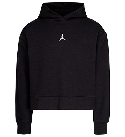 Jordan Hættetrøje - Cropped - Essentials Boxy - Sort