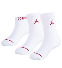 Jordan Strømper - 3-pak - Jumpman Waterfall - Hvid
