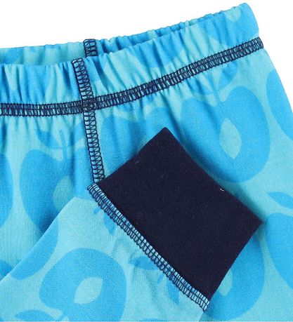 Småfolk Bukser - Uld - Retro Apple - Blue Atoll