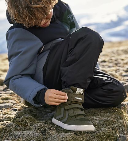 Hummel Vinterstøvler - Stadil Super Poly Recycled Tex Jr - Dark