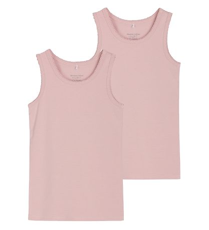 Hust and Claire Undertrøje - Flicka - 2 Pak - Dusty Rose