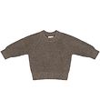 That's Mine Bluse - Flo Sweater - Earth Brown Melange