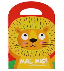 Forlaget Bolden Malebog - Mal mig m. Klistermærker - Dansk