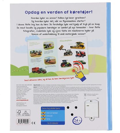 Forlaget Bolden Bog m. Lyd - Min Store Lydbog Med Kørertøjer - D