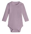 Hust and Claire Body l/æ - Berry - Rib - Uld - Dusty Rose