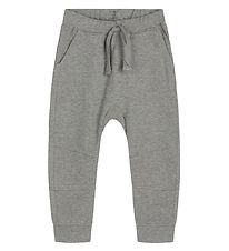Hust and Claire Sweatpants - Georg - Grå Melange