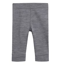 Hust and Claire Leggings - Lux - Uld - Grå Melange