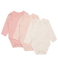 Hust and Claire Body l/æ - Blue - 3-Pak - Rosa/Hvid