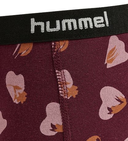 Hummel Hipsters - hmlCarolina - 2-pak - Windsor Wine