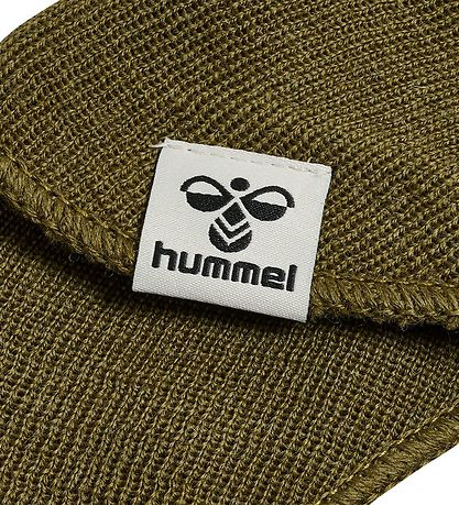 Hummel Elefanthue - 2-lags - Uld/Bomuld - hmlHygge Helmet - Dark