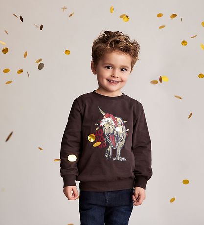 Minymo Sweatshirt m. Lyd - Java m. Juledino