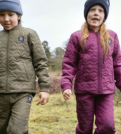 Hummel Termosæt - hmlNule - Dark Olive