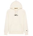 Champion Fashion Hættetrøje - Hvid m. Logo