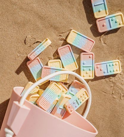 SunnyLife Domino - Silikone - 28 Brikker - Silicone Dominos 