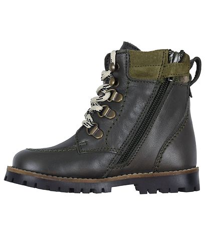 Pom Pom Vinterstøvler - Lace Boot Tex - Dark Pine