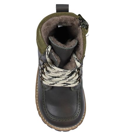 Pom Pom Vinterstøvler - Lace Boot Tex - Dark Pine