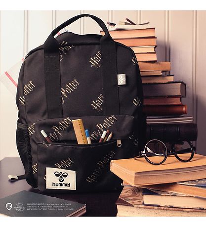 Hummel Rygsæk - hmlHarry Potter - Sort m. Print
