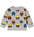 Stella McCartney Kids Sweatshirt - Gråmeleret m. Hjelme