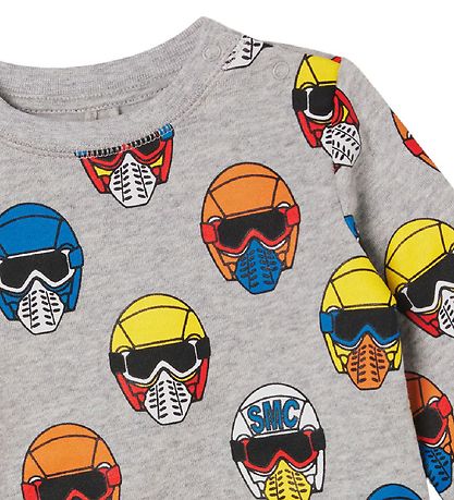 Stella McCartney Kids Sweatshirt - Gråmeleret m. Hjelme