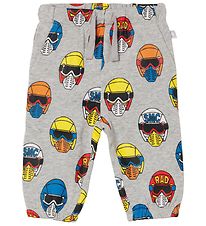 Stella McCartney Kids Joggingbroek - Grijs Gevlekt m. Helmen