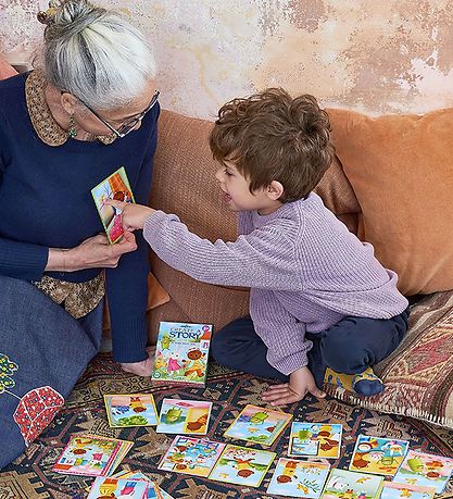 Eeboo Læringsspil - Fortæl En Historie Samtalekort - En Travl Da