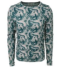 Hound Blouse - Grafisch Top - Olive Mix