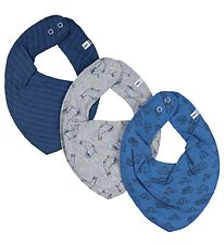 Pippi Baby Hagesmæk - 3-Pak - Vallarta Blue