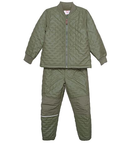 CeLaVi Termotøj m. Fleece - Coated - Army