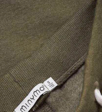 Minymo Sweatsæt - Dark Olive