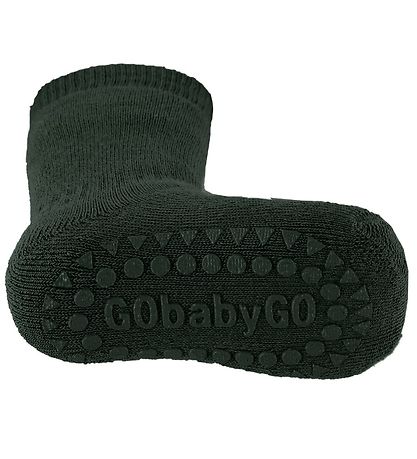 GoBabyGo Skridsikre Strømper - Forrest Green