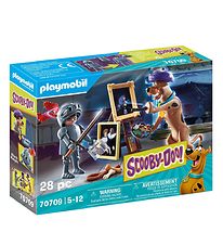 Playmobil Scooby-Doo - Eventyr med Black Kn... - 70709 - 28 Dele